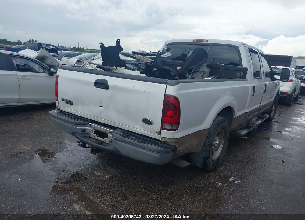 2001 FORD F-250 VIN: 1FTNW20F71EA77411