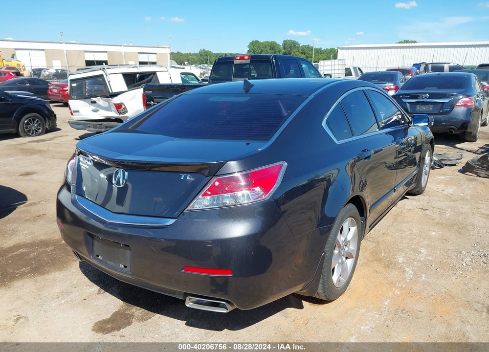 2012 ACURA TL 3.5 VIN: 19UUA8F54CA000342