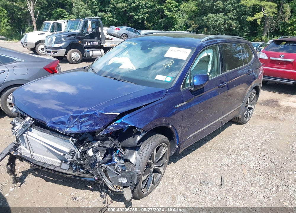 2024 VOLKSWAGEN TIGUAN 2.0T SEL R-LINE VIN: 3VV4B7AXXRM128774