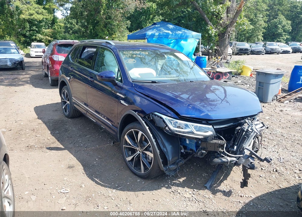 2024 VOLKSWAGEN TIGUAN 2.0T SEL R-LINE VIN: 3VV4B7AXXRM128774
