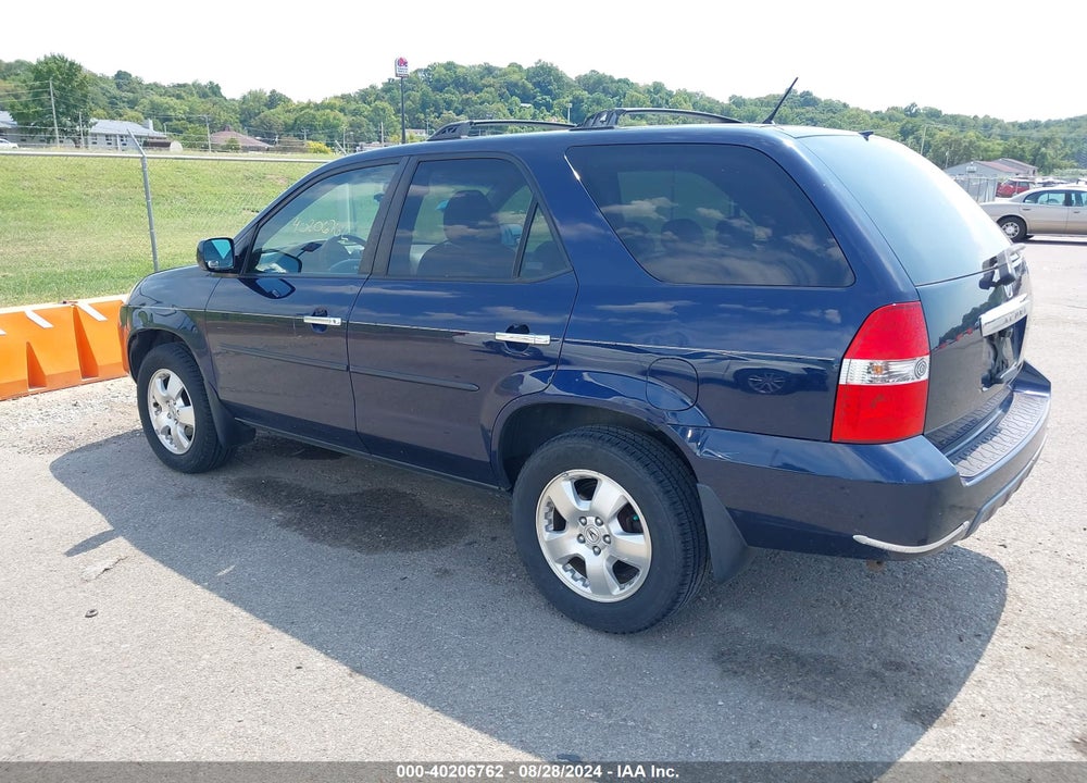 2003 ACURA MDX VIN: 2HNYD18263H540918