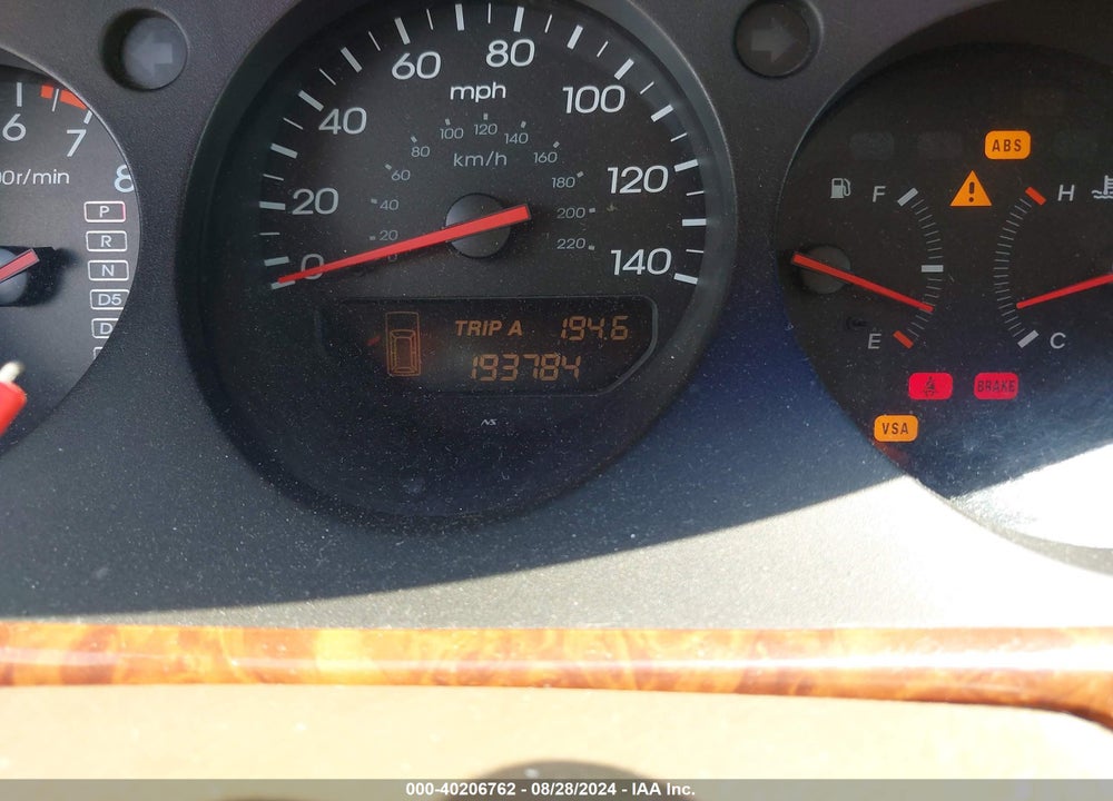 2003 ACURA MDX VIN: 2HNYD18263H540918