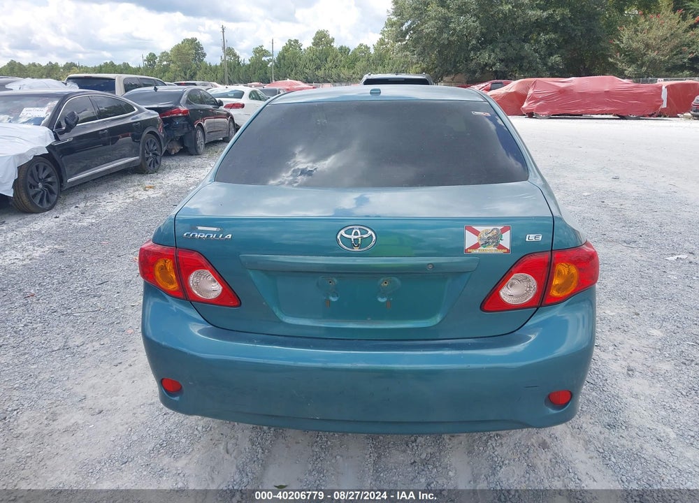 2010 TOYOTA COROLLA LE VIN: JTDBU4EEXA9105151