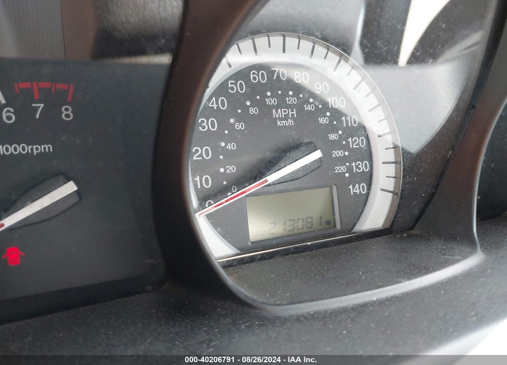 2007 KIA SPECTRA EX VIN: KNAFE121075464374