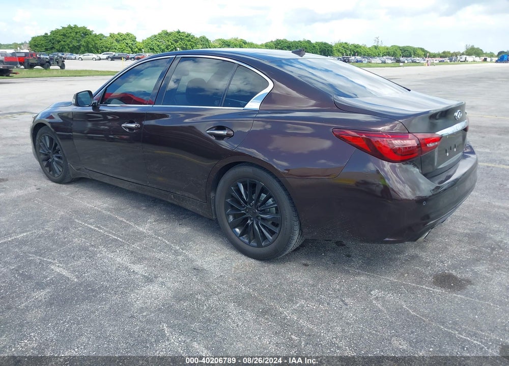 2018 INFINITI Q50 3.0T LUXE VIN: JN1EV7AP8JM350632