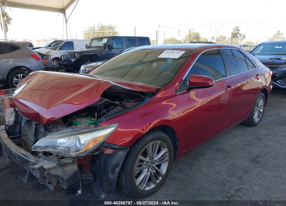 2016 TOYOTA CAMRY SE VIN: 4T1BF1FK4GU517001
