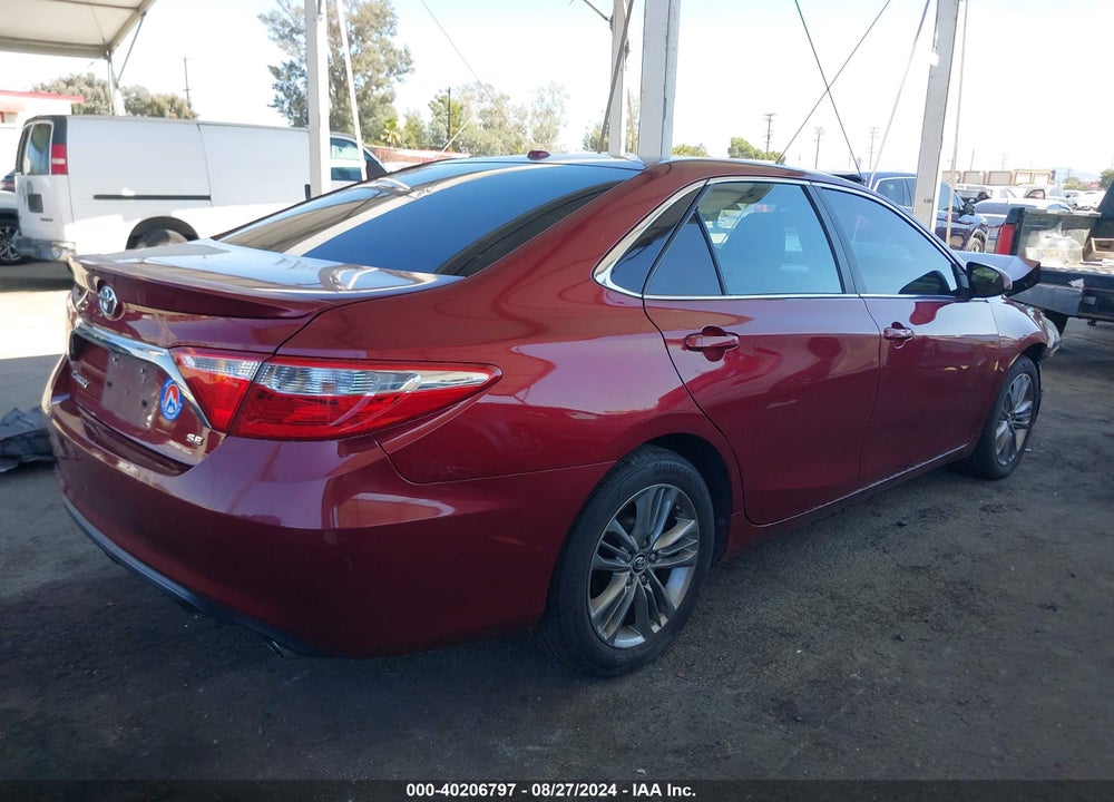 2016 TOYOTA CAMRY SE VIN: 4T1BF1FK4GU517001