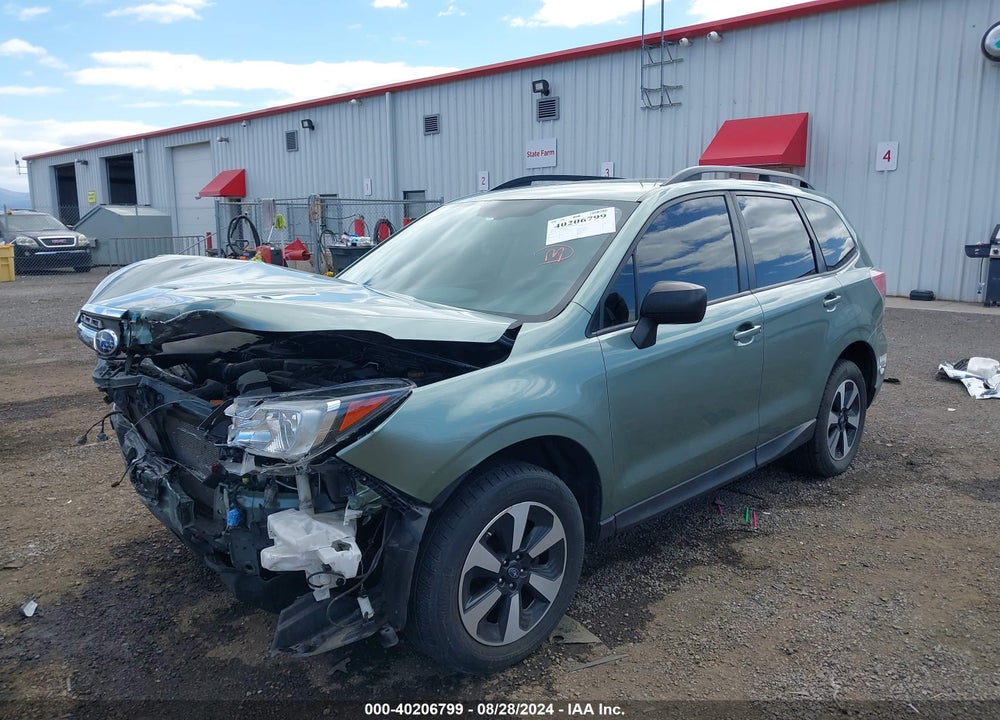 2017 SUBARU FORESTER 2.5I VIN: JF2SJABC1HH492281