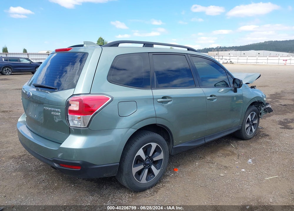 2017 SUBARU FORESTER 2.5I VIN: JF2SJABC1HH492281