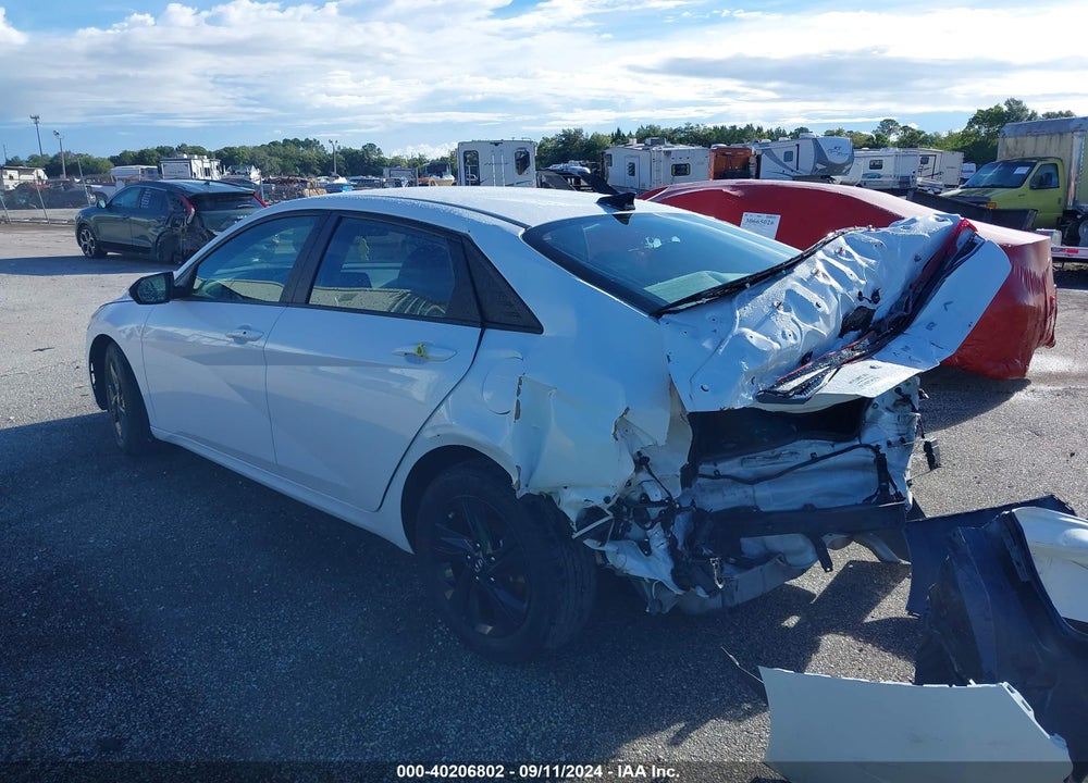 2022 HYUNDAI ELANTRA SEL VIN: 5NPLS4AG7NH086671