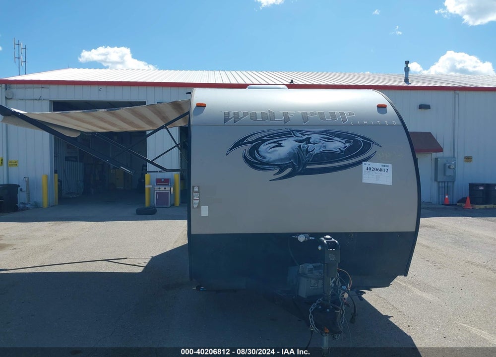 2017 FOREST RIVER CHEROKE WOLF PUP 16BHS VIN: 4X4TCK617HK042224