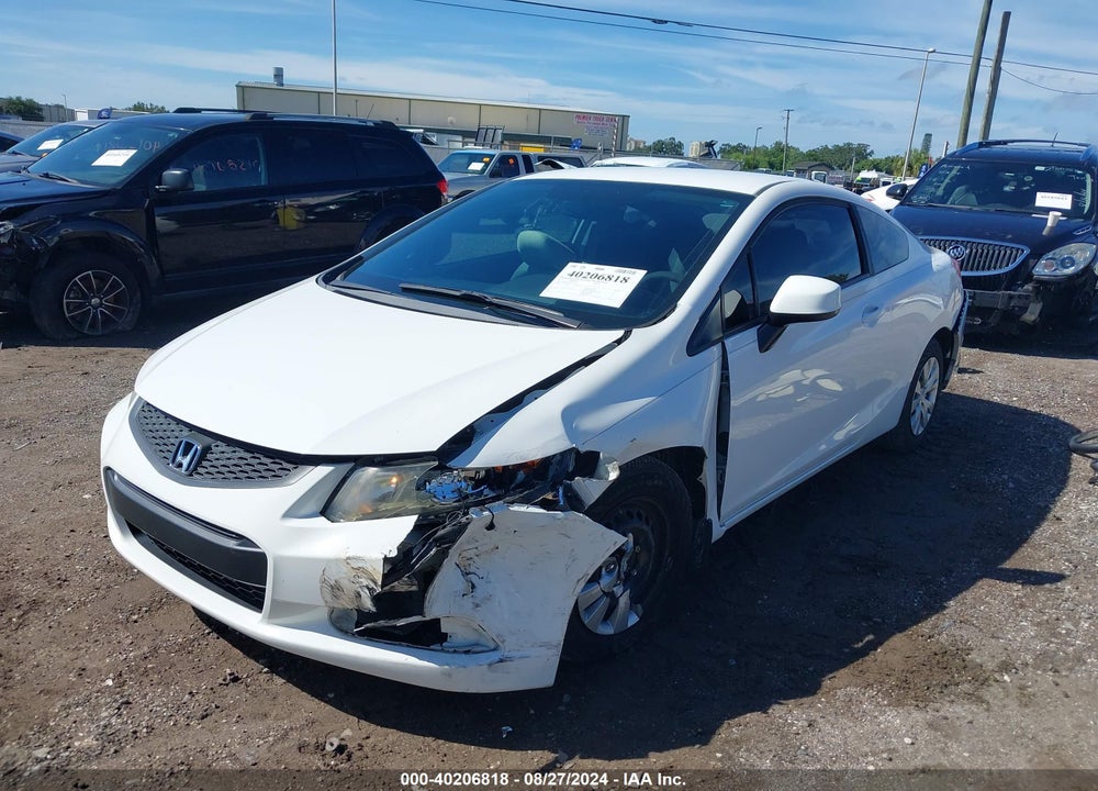 2012 HONDA CIVIC LX VIN: 2HGFG3B58CH537328