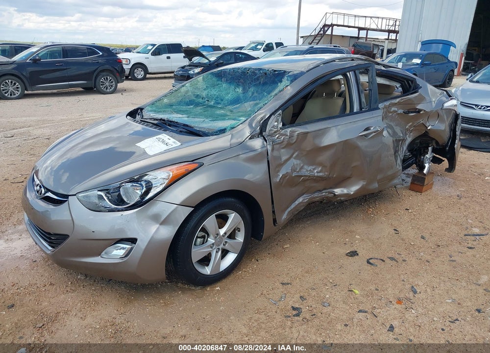 2013 HYUNDAI ELANTRA GLS VIN: 5NPDH4AE3DH279125