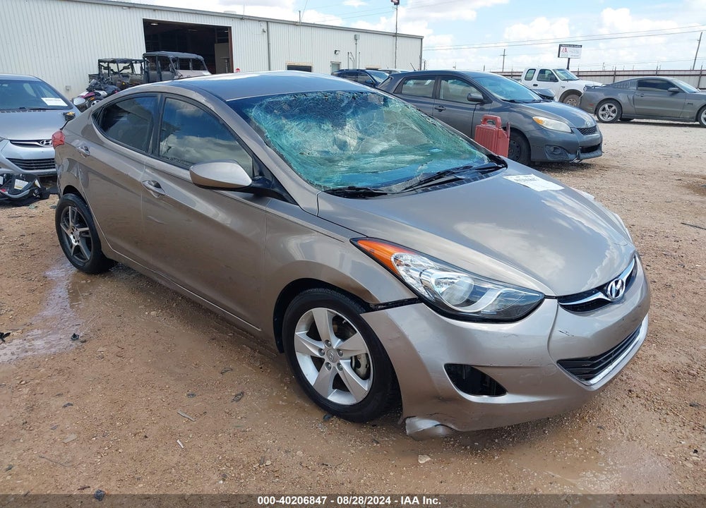 2013 HYUNDAI ELANTRA GLS VIN: 5NPDH4AE3DH279125