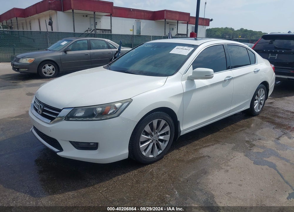 2014 HONDA ACCORD EX-L V-6 VIN: 1HGCR3F81EA012016