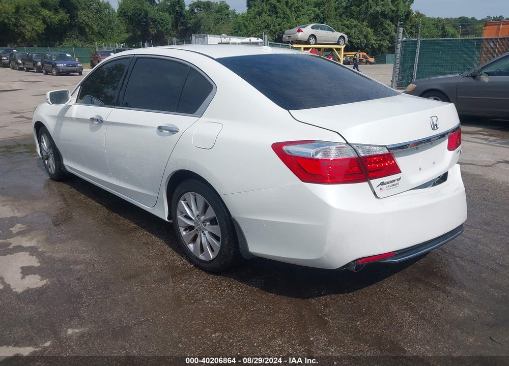2014 HONDA ACCORD EX-L V-6 VIN: 1HGCR3F81EA012016