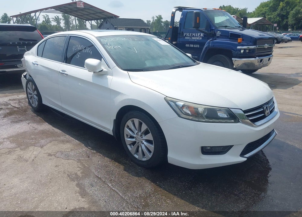 2014 HONDA ACCORD EX-L V-6 VIN: 1HGCR3F81EA012016