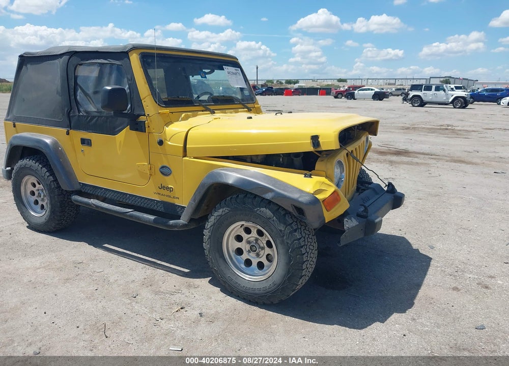 2004 JEEP WRANGLER X VIN: 1J4FA39S94P780813