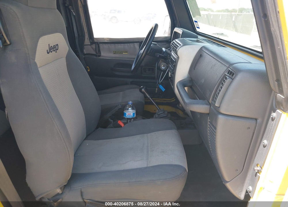 2004 JEEP WRANGLER X VIN: 1J4FA39S94P780813