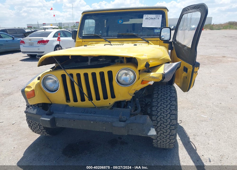 2004 JEEP WRANGLER X VIN: 1J4FA39S94P780813