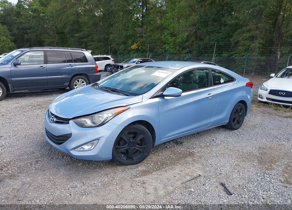 2013 HYUNDAI ELANTRA GS VIN: KMHDH6AE4DU014212