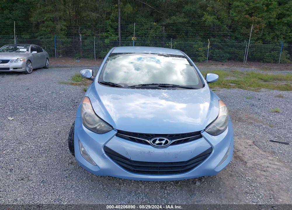 2013 HYUNDAI ELANTRA GS VIN: KMHDH6AE4DU014212