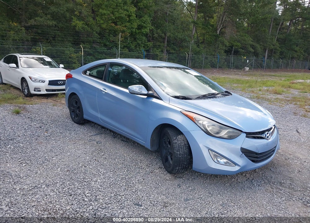2013 HYUNDAI ELANTRA GS VIN: KMHDH6AE4DU014212