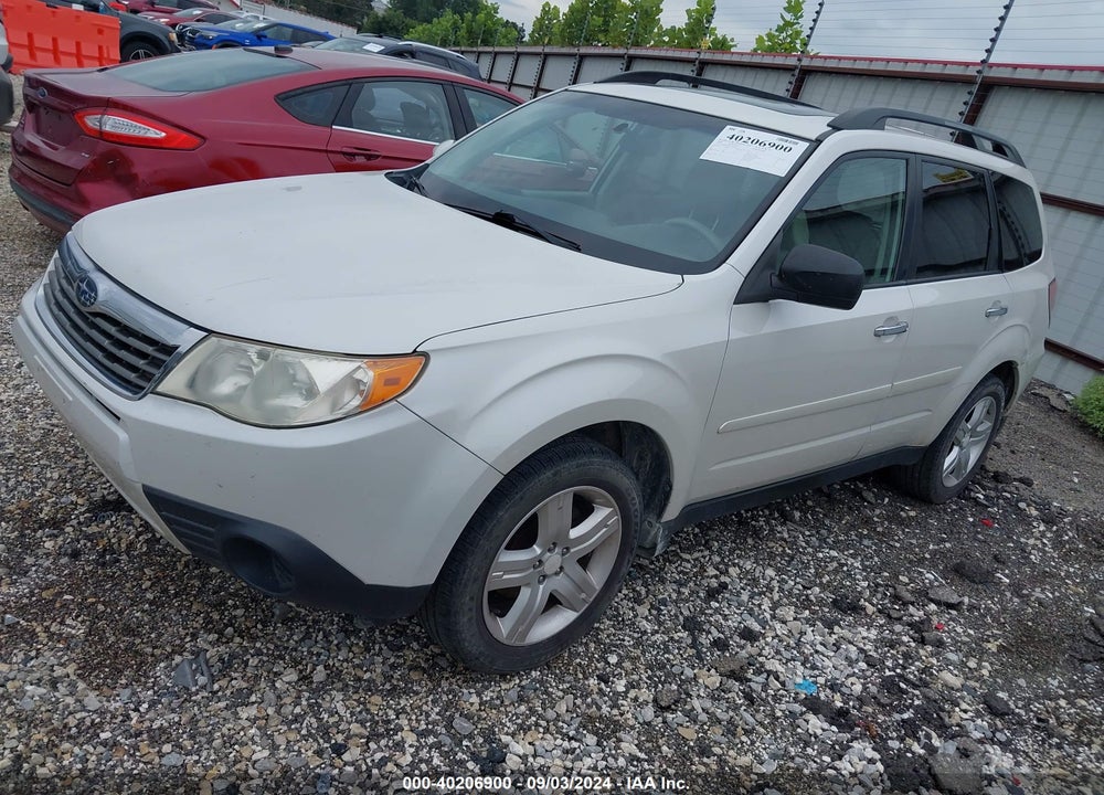 2009 SUBARU FORESTER 2.5X VIN: JF2SH63679H743842