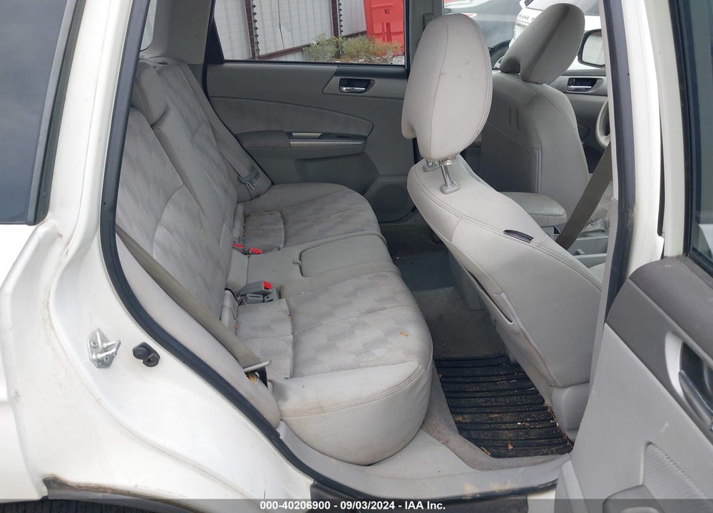 2009 SUBARU FORESTER 2.5X VIN: JF2SH63679H743842