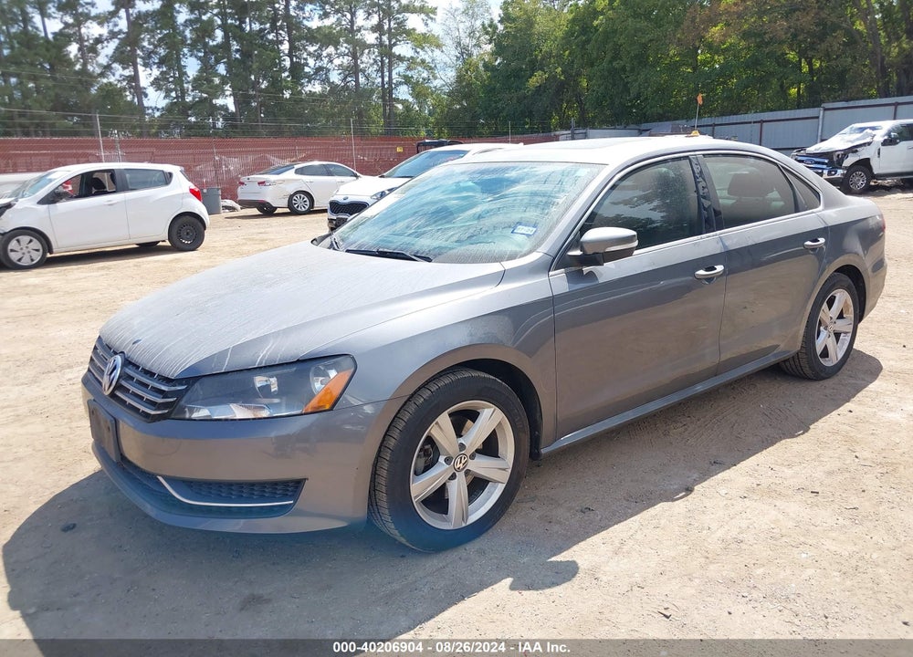 2013 VOLKSWAGEN PASSAT 2.0L TDI SE VIN: 1VWBN7A3XDC053656