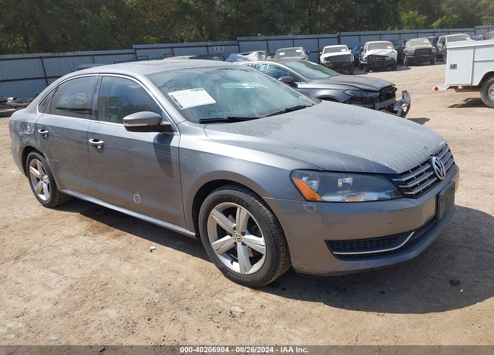 2013 VOLKSWAGEN PASSAT 2.0L TDI SE VIN: 1VWBN7A3XDC053656