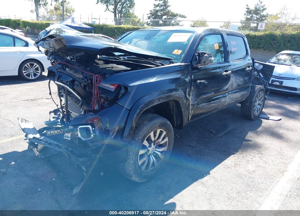 2020 TOYOTA TACOMA LIMITED VIN: 3TMGZ5AN7LM343840