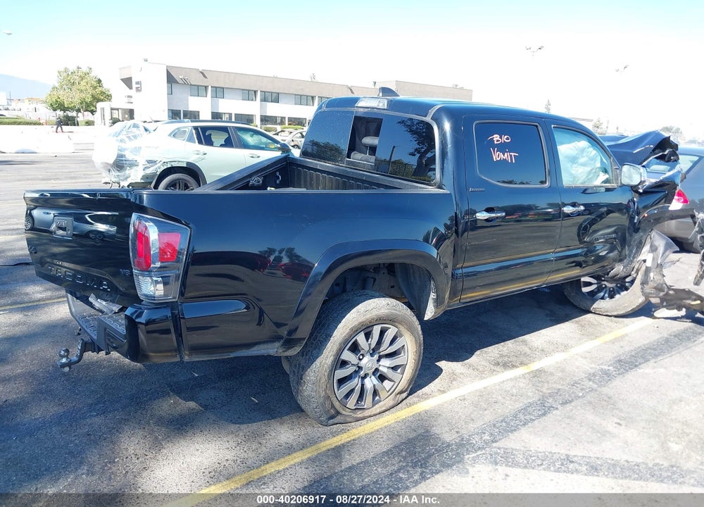 2020 TOYOTA TACOMA LIMITED VIN: 3TMGZ5AN7LM343840