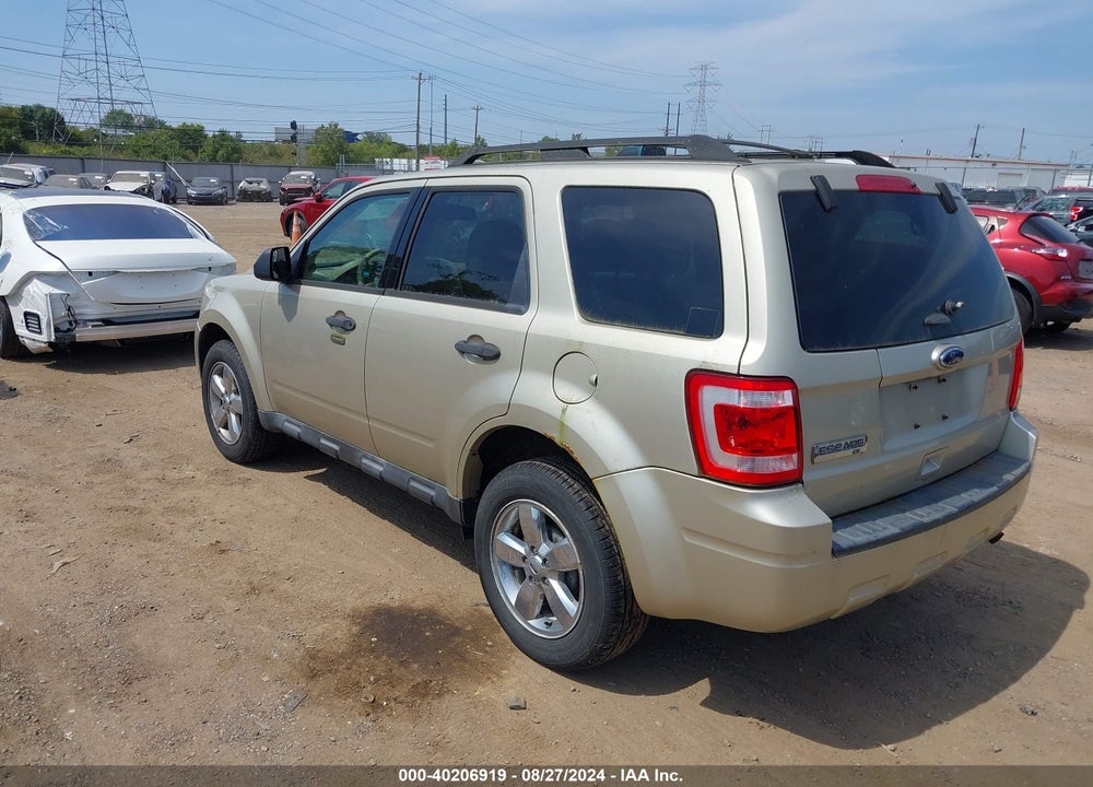 2011 FORD ESCAPE XLT VIN: 1FMCU9D75BKB22594