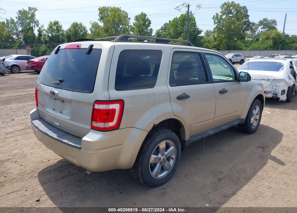 2011 FORD ESCAPE XLT VIN: 1FMCU9D75BKB22594