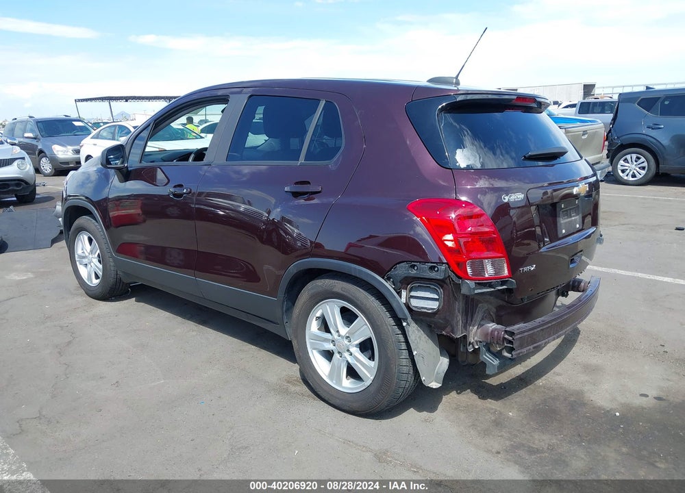 2021 CHEVROLET TRAX FWD LS VIN: KL7CJKSB4MB313936