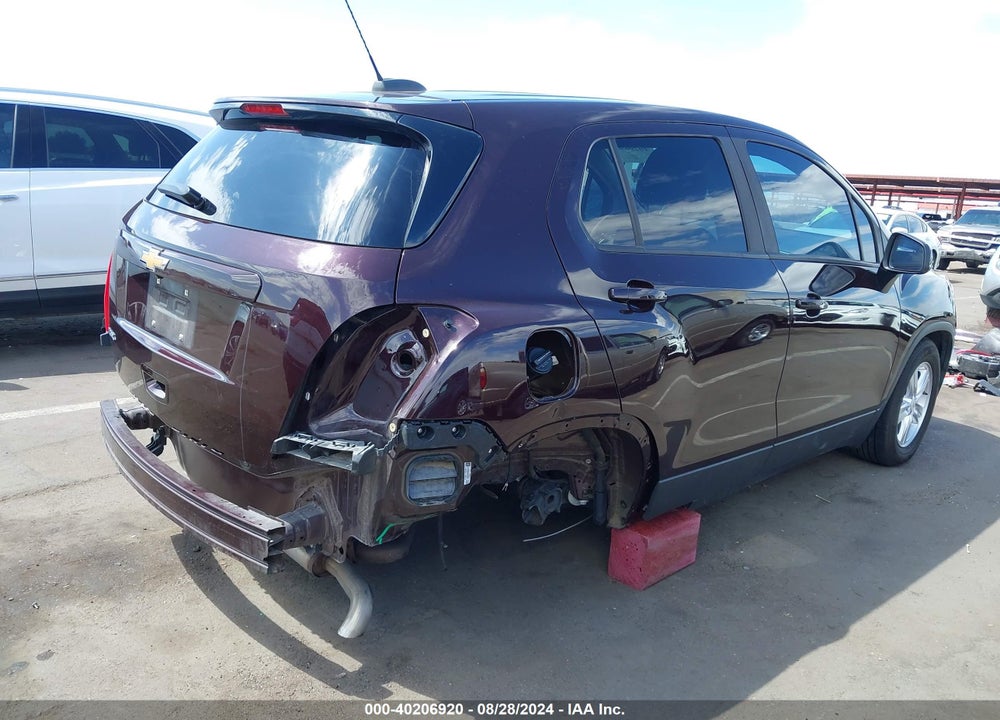 2021 CHEVROLET TRAX FWD LS VIN: KL7CJKSB4MB313936