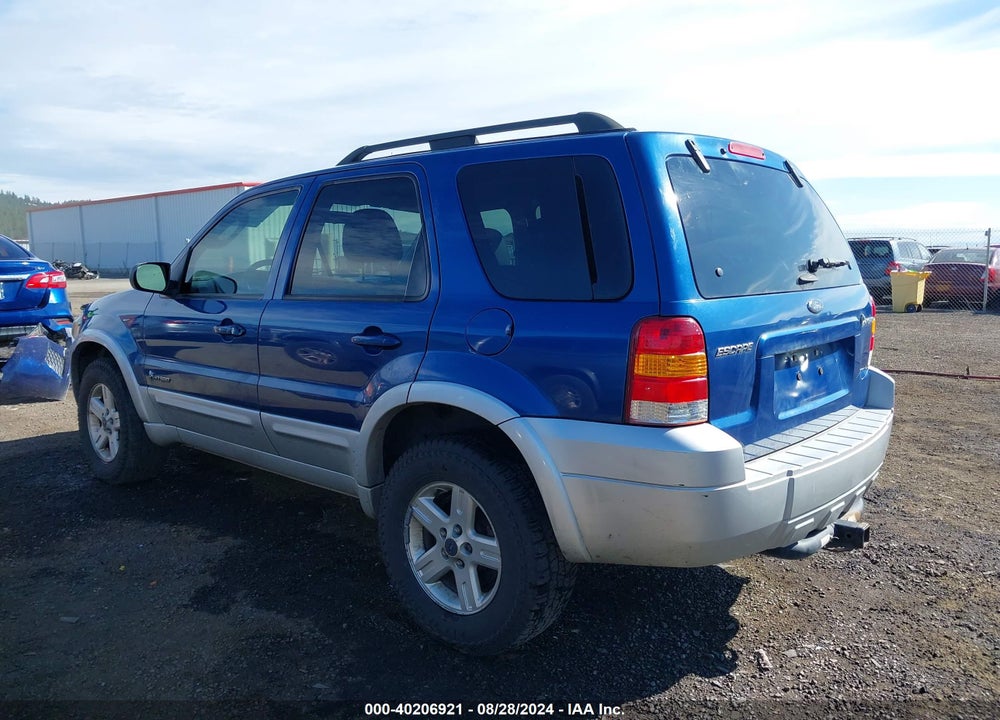 2007 FORD ESCAPE HYBRID VIN: 1FMCU49H17KB88135