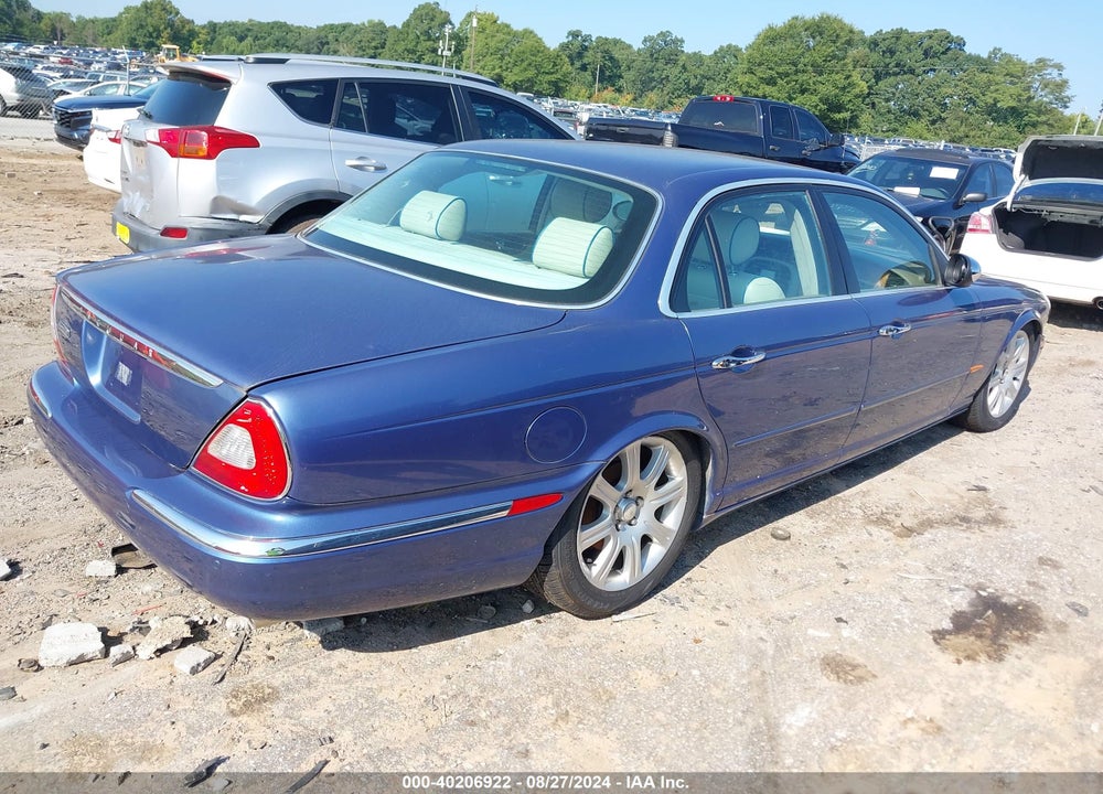 2004 JAGUAR XJ VANDEN PLAS VIN: SAJWA74C84SG19769
