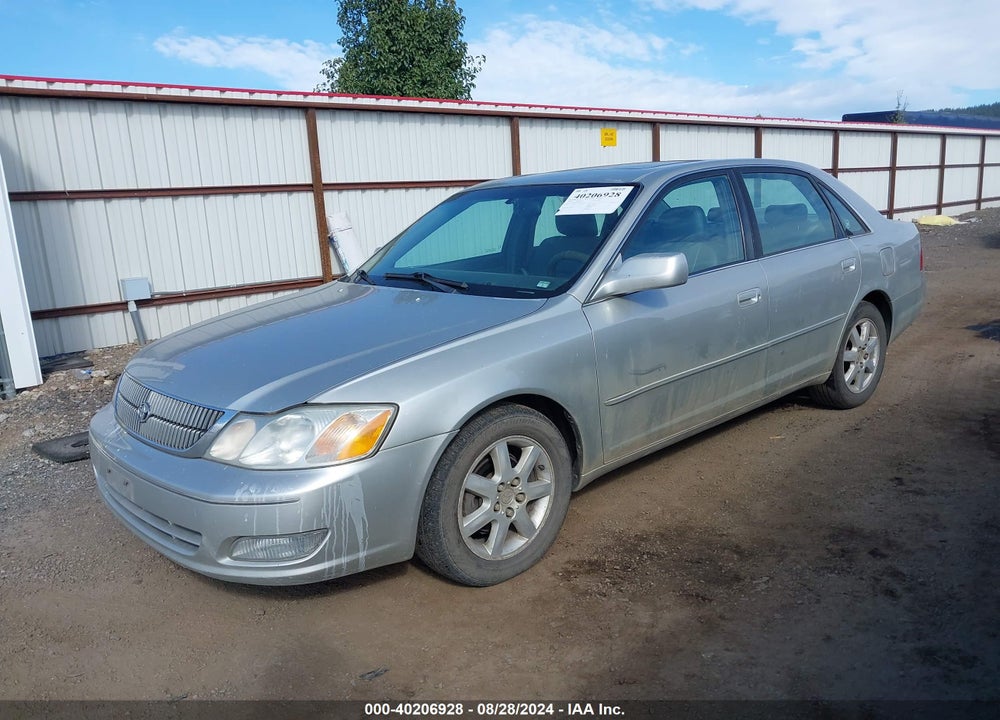 2000 TOYOTA AVALON XLS VIN: 4T1BF28B5YU103116