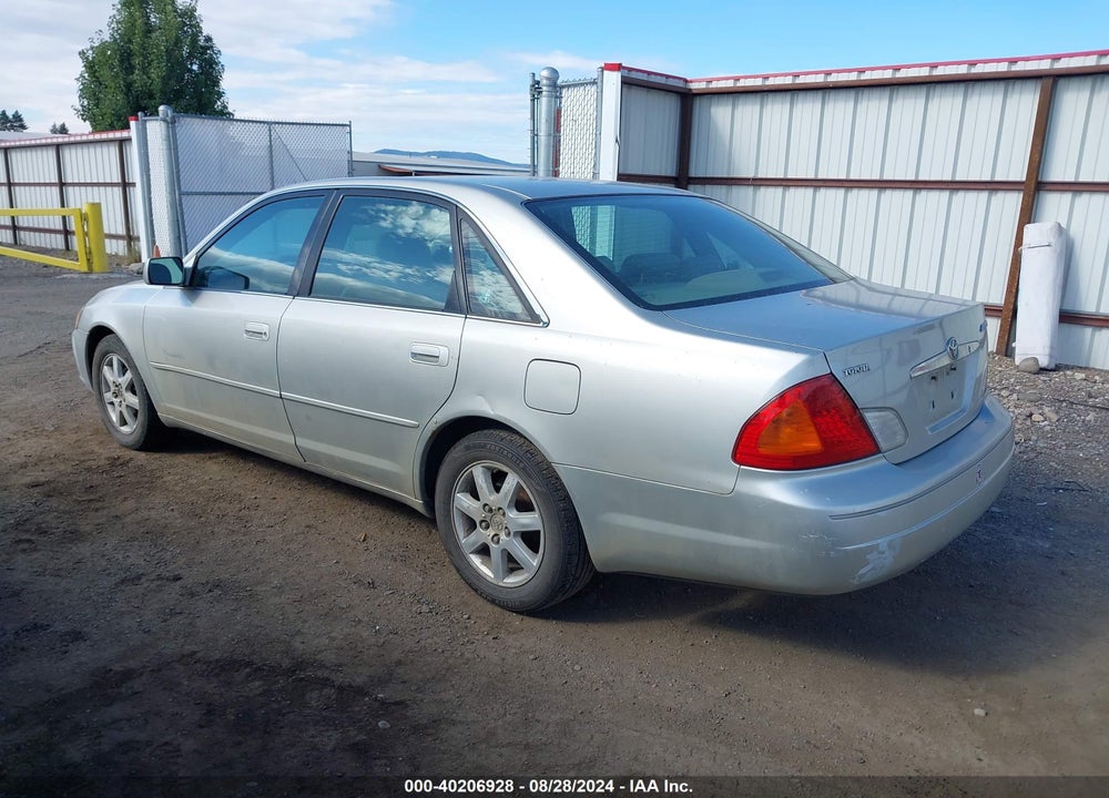 2000 TOYOTA AVALON XLS VIN: 4T1BF28B5YU103116