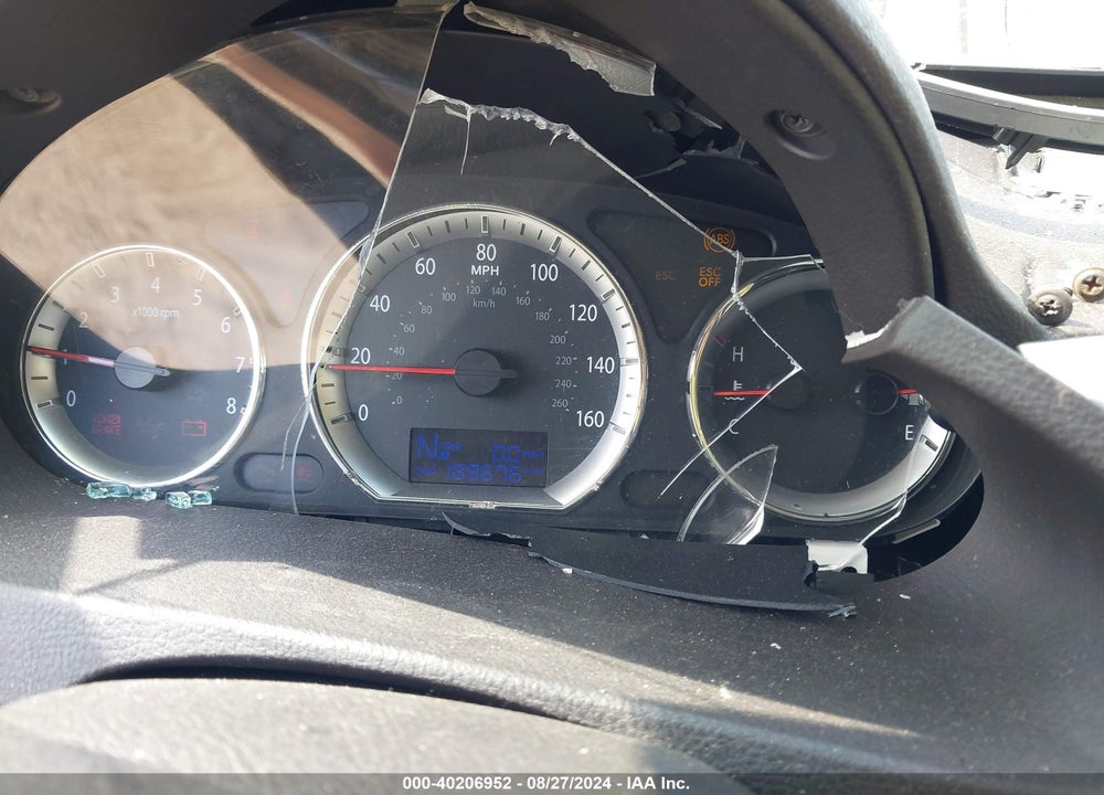 2010 HYUNDAI SONATA GLS VIN: 5NPET4AC8AH654455