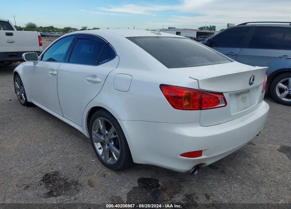 2010 LEXUS IS 250 VIN: JTHBF5C25A5121093