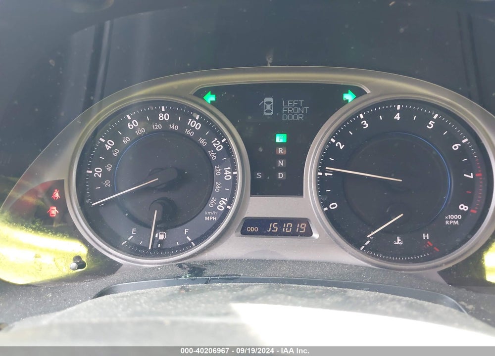 2010 LEXUS IS 250 VIN: JTHBF5C25A5121093