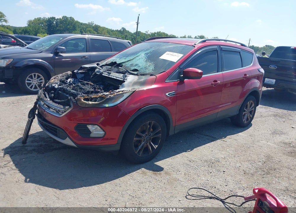 2017 FORD ESCAPE SE VIN: 1FMCU9G96HUE86887