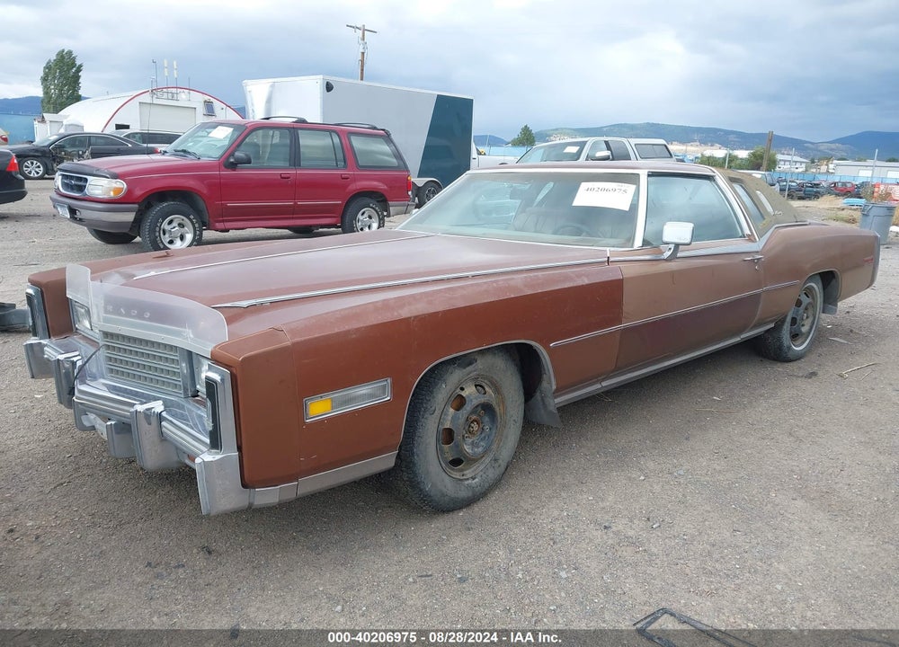 1978 CADILLAC ELDORADO VIN: 6L47S8Q235323