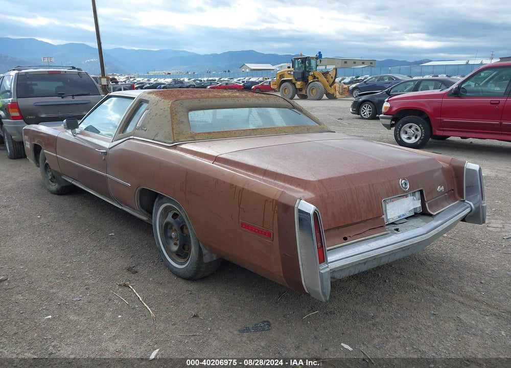 1978 CADILLAC ELDORADO VIN: 6L47S8Q235323