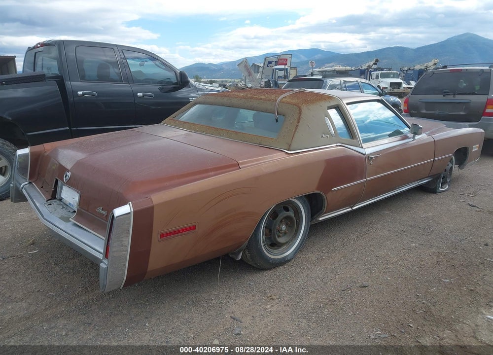 1978 CADILLAC ELDORADO VIN: 6L47S8Q235323