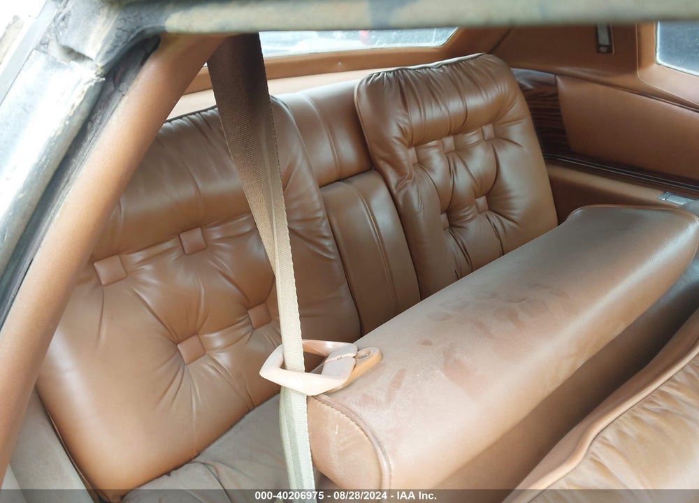 1978 CADILLAC ELDORADO VIN: 6L47S8Q235323