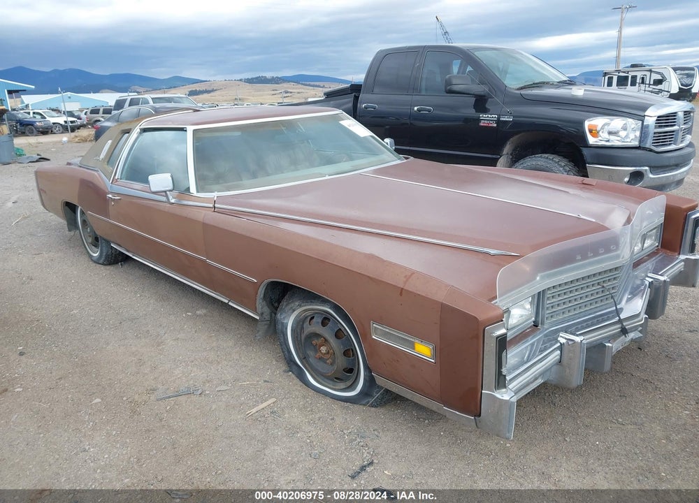 1978 CADILLAC ELDORADO VIN: 6L47S8Q235323